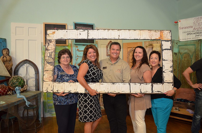 Sherie Becker, Annette Gueli, Tommy Klauber, Robin Parsons and Barb Zdziarski