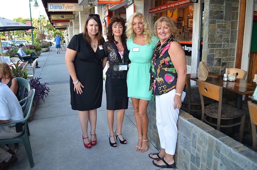 Nicole Brickhouse, Victoria Jacobson, Adrian Griffin and Chris Lynch