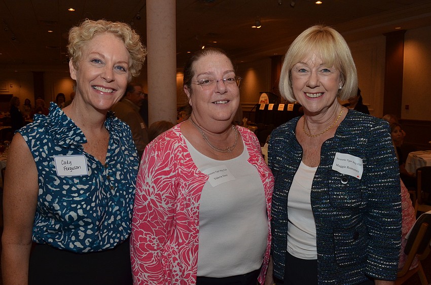 Cady Ferguson, Valerie Dorr and Maggie Romanes