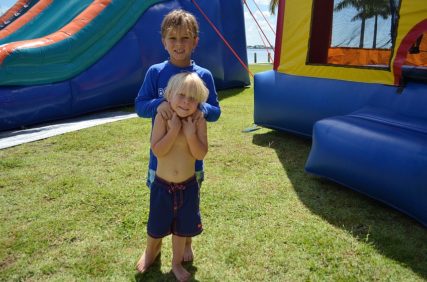 Cameron and Ethan Quatermaine