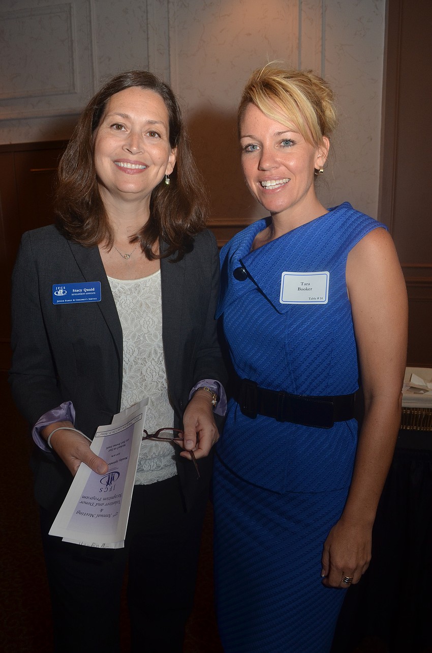 Stacy Quaid and Tara Booker