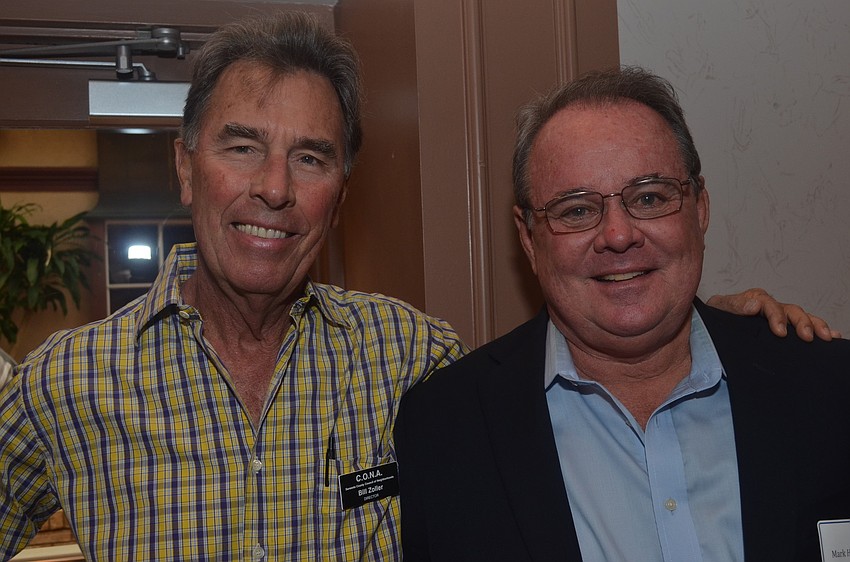 Bill Zoller of CONA and Mark Hawkins of Sarasota County Charter Review Board