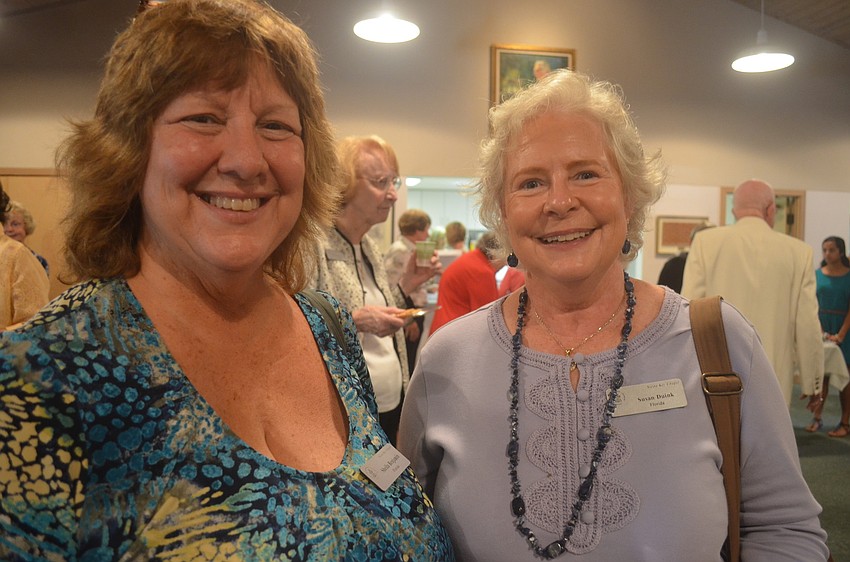Sheila Benjamin and Susan Duink