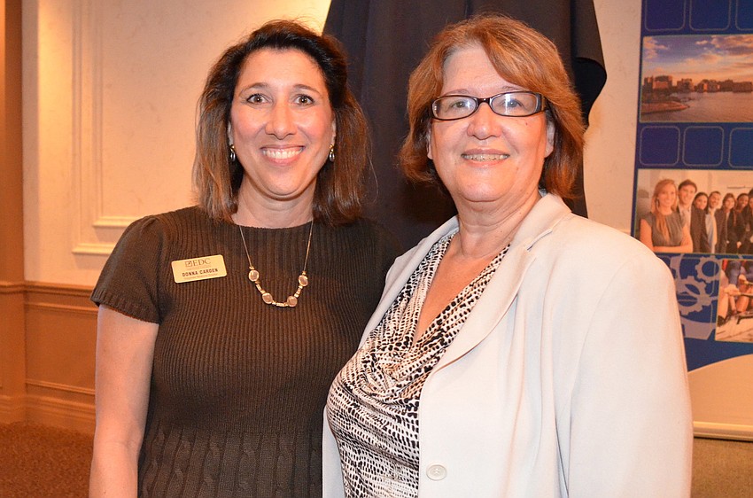 Donna Carden and Daisy Vulovich