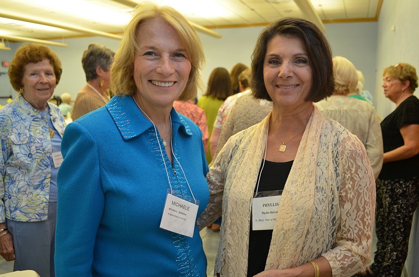 Michaele McKenna and Phyllis McGuire