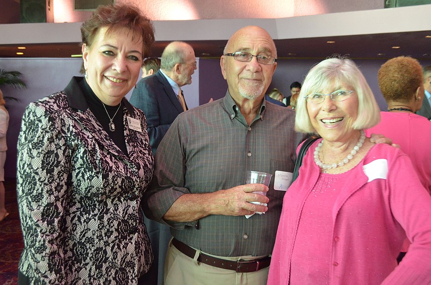 Leona Collesano, Marvin Albert and Gerri Aaron