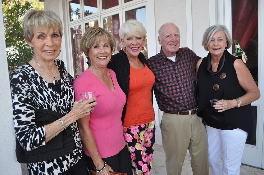 Lee Woeltje, Dottie Fetherlin, Dora Capalco, Ken Hunt and Jane Killoran