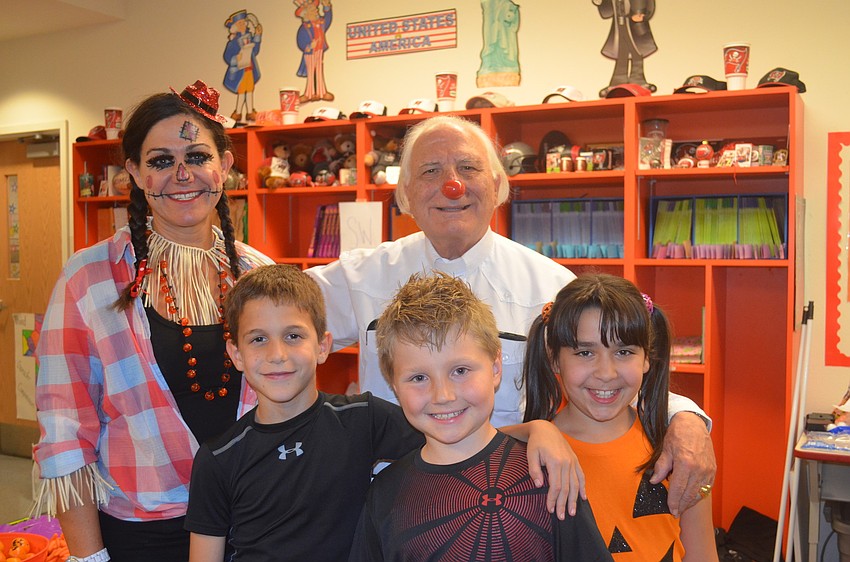 Tracy Fox and Fauther Fausto with Jackson Fox, Ryan Blitz and Adrianna Izzo