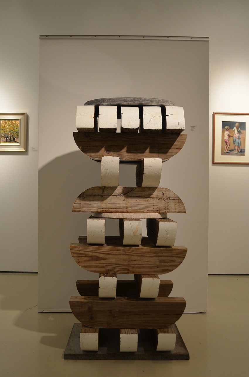 â€œGarden Sculptureâ€ by Kevin Costello featured in the Art Center Sarasota Instructorâ€™s Show