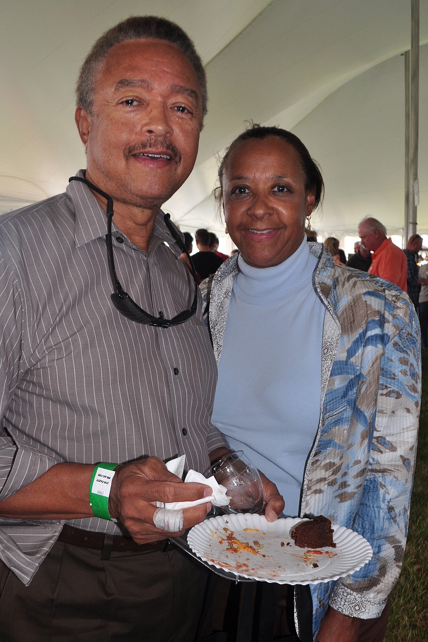 Howard and Barbara Noble came from Gainsville.