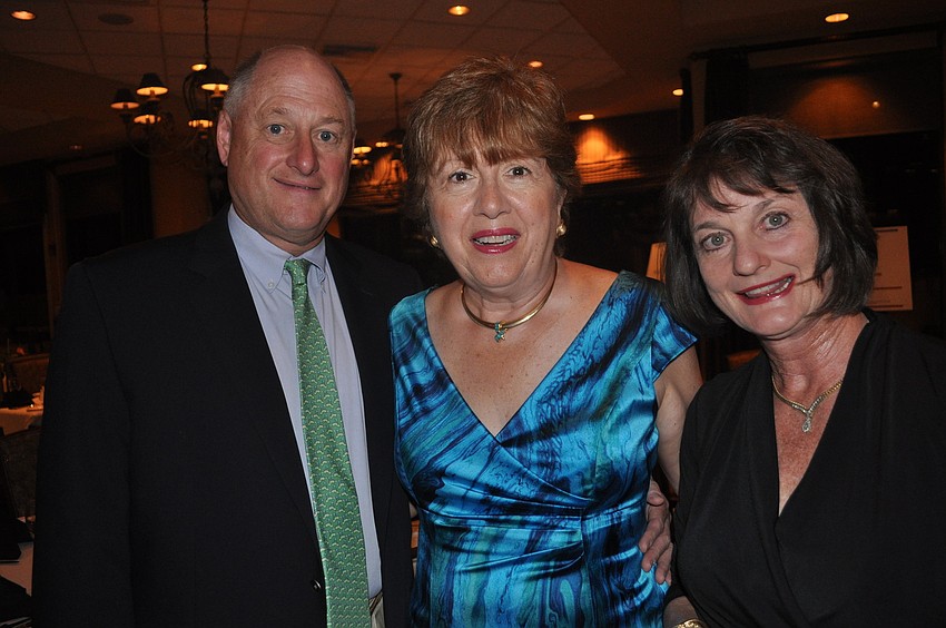 Stuart and Tina Rickett with Vicki Joshpe