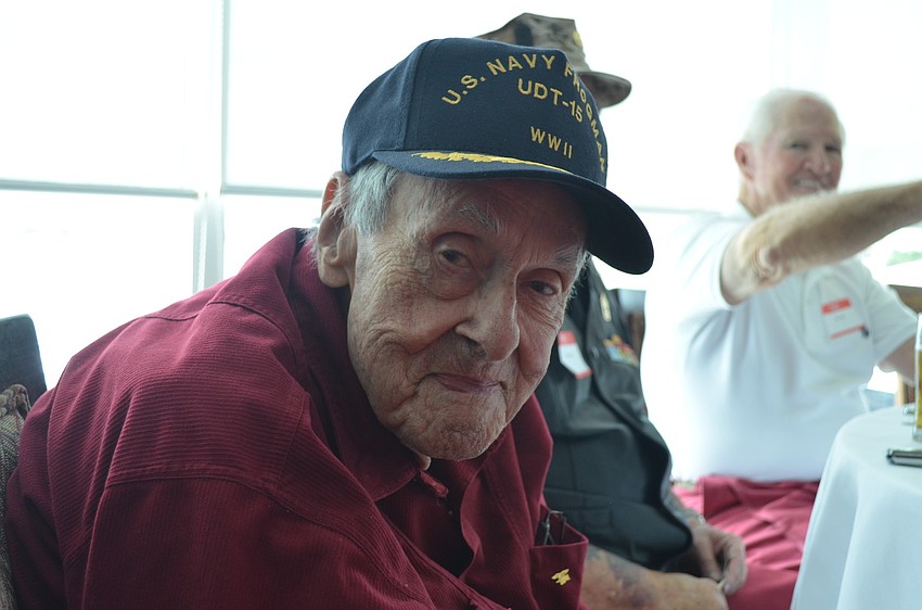 Gordon Brooks, 96, was a member of the UDT 15.