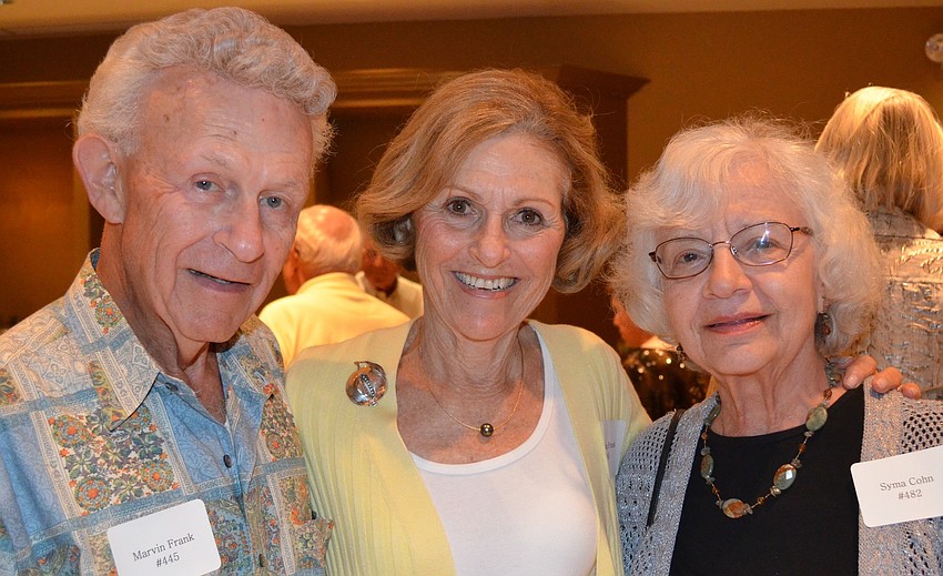 Martin and Marsha Frank with Syma Cohn