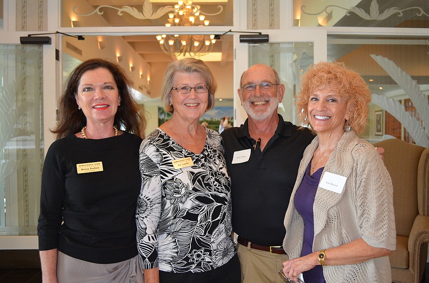 Nancy Feehan, Pat Coville, Andy Maass and Lois H. Barson