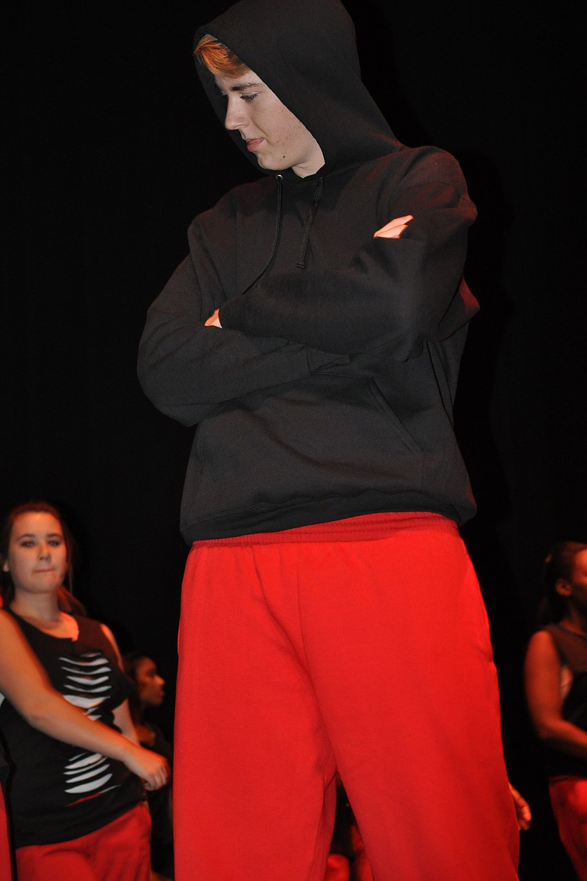 A dance performance of â€œFun House,â€ choreographed by Jazminn Lucas