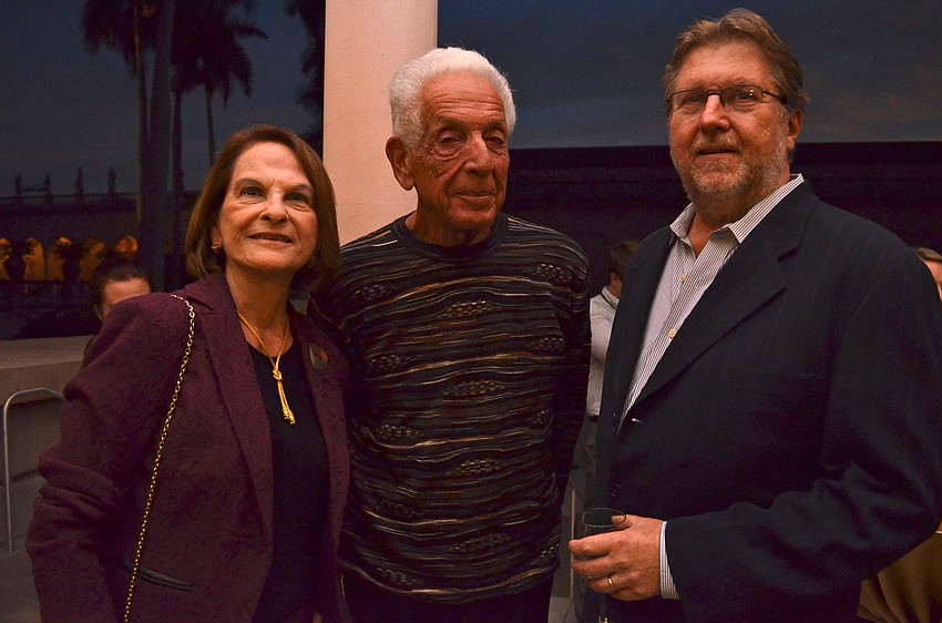 Barbara and Richard Basch with Steven Klindt