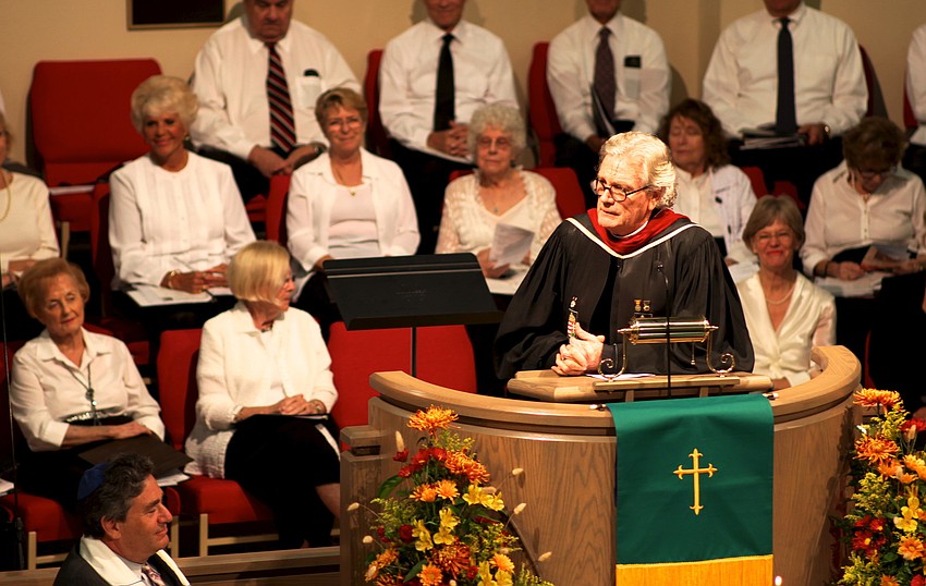The Rev. Dr. Vincent Carroll, of the Longboat Island Chapel