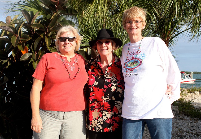 Nancy Shack, Pat Musser and Laura Friar