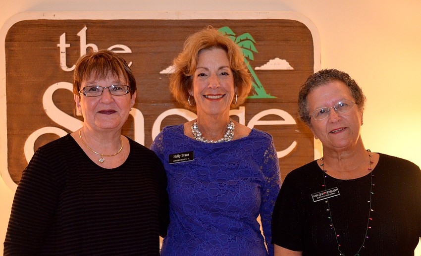 Joan Asinas, Holly Braun and Ann Quackenbush