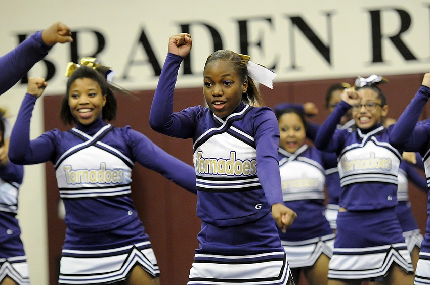 Freshman Toeshonna Sanders couldnâ€™t wait to compete.