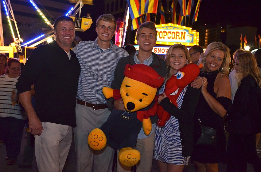 Danny, Logan, Trent, Hannah and Belinda Jones