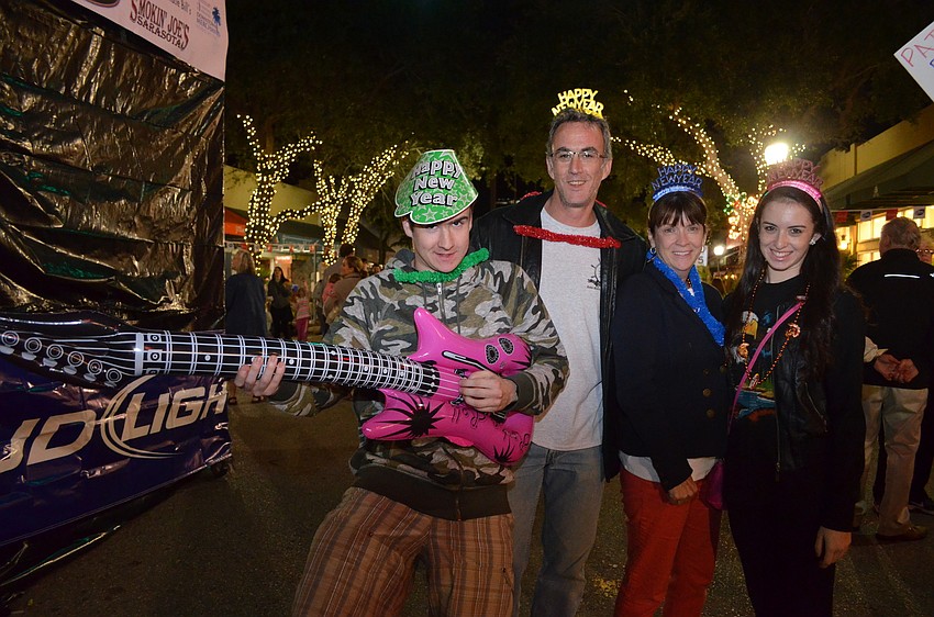Josh Goldberg, Len Goldberg, Maureen Gedhardt and Rachel Goldberg