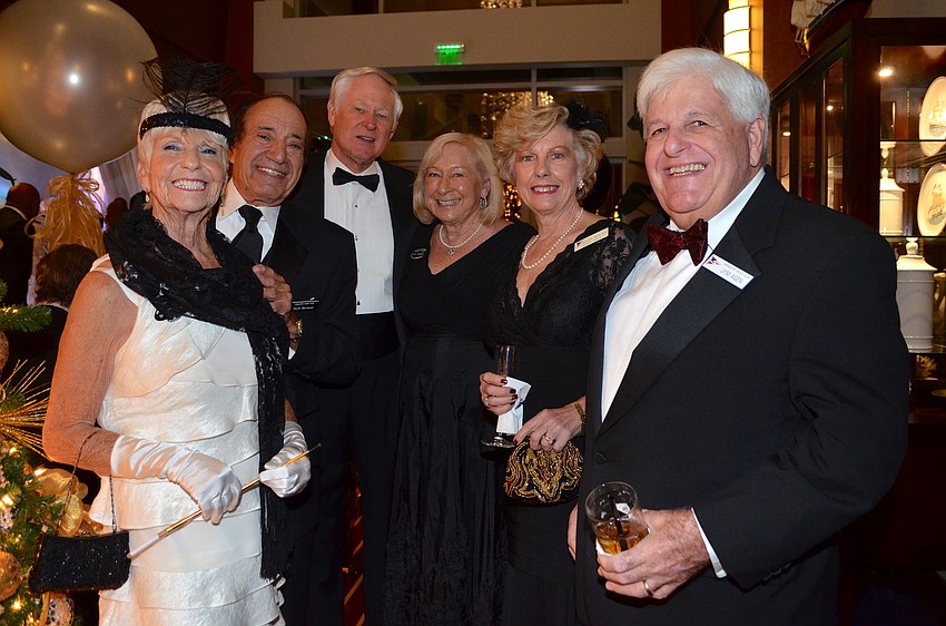 Sue and Herb Berman, Tom and Jacky Radcliffe and Mary and Jym Agen