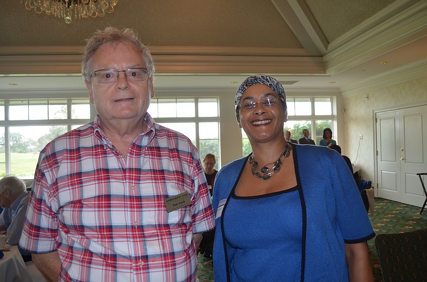 Tom Cook and Cornelle Maxfield