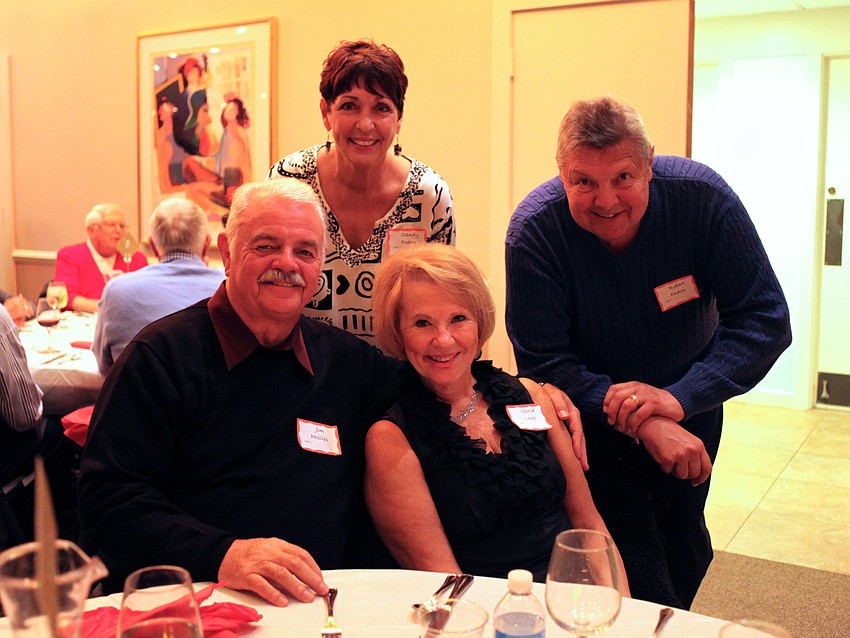 (Standing) Sandy and Robert Endres (Sitting) Jim Phillips and Gloria Long