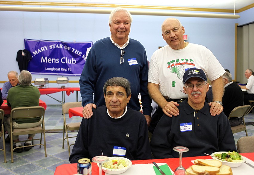 (Standing) Ed Ryan and Rick Stauffer (Sitting) Frank Pugliesei and Bob Pugliese