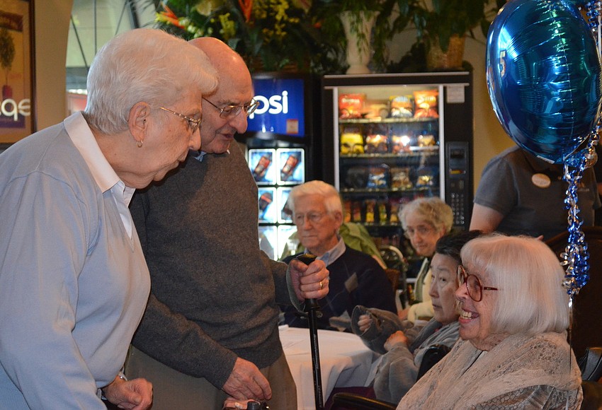 Your Observer Photo Charlotte Zwick with friends Judith and Ben Handelman