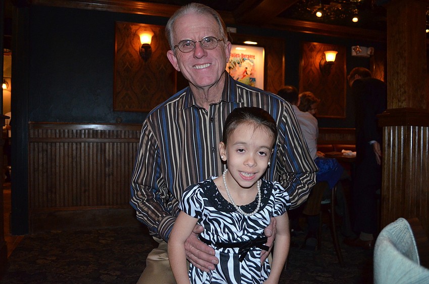 For her night out with Poppa Butch Howey, Emma Howey wore her favorite pearls.