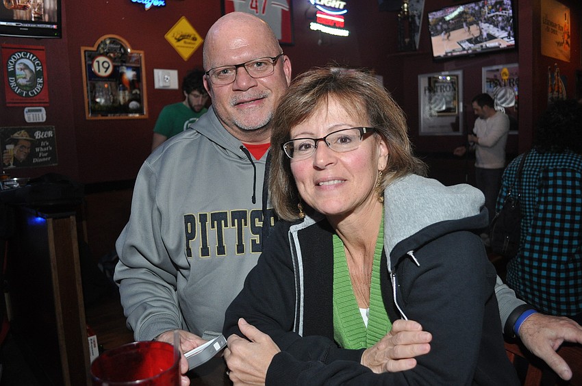 Kenny and Annamarie Wenk are regulars at Edâ€™s Tavern because the food reminds them of their home state, New Jersey.