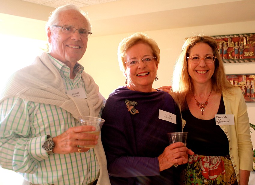 Richard and Linda Kanner with their daughter, Claire Kanner