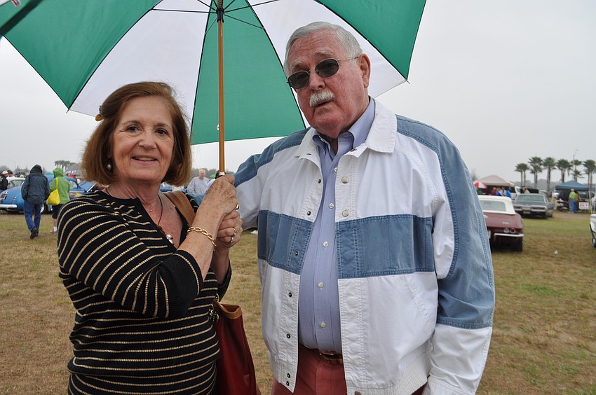 Anka Jones came with her husband, Russ.