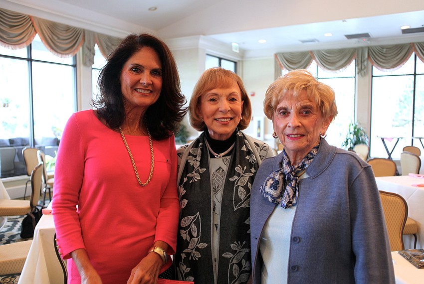 Mary Lou Johnson, Clair Spivack and Ruth Manasse