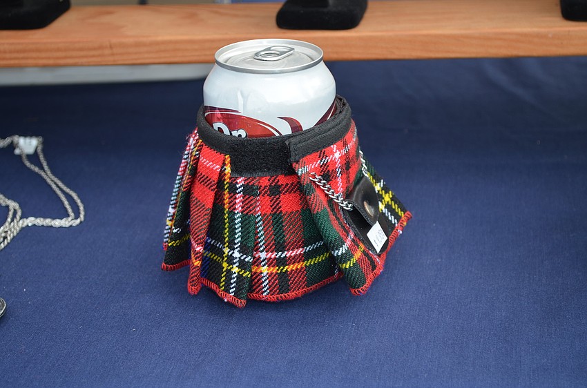 The festival saw kilts of all sizes.