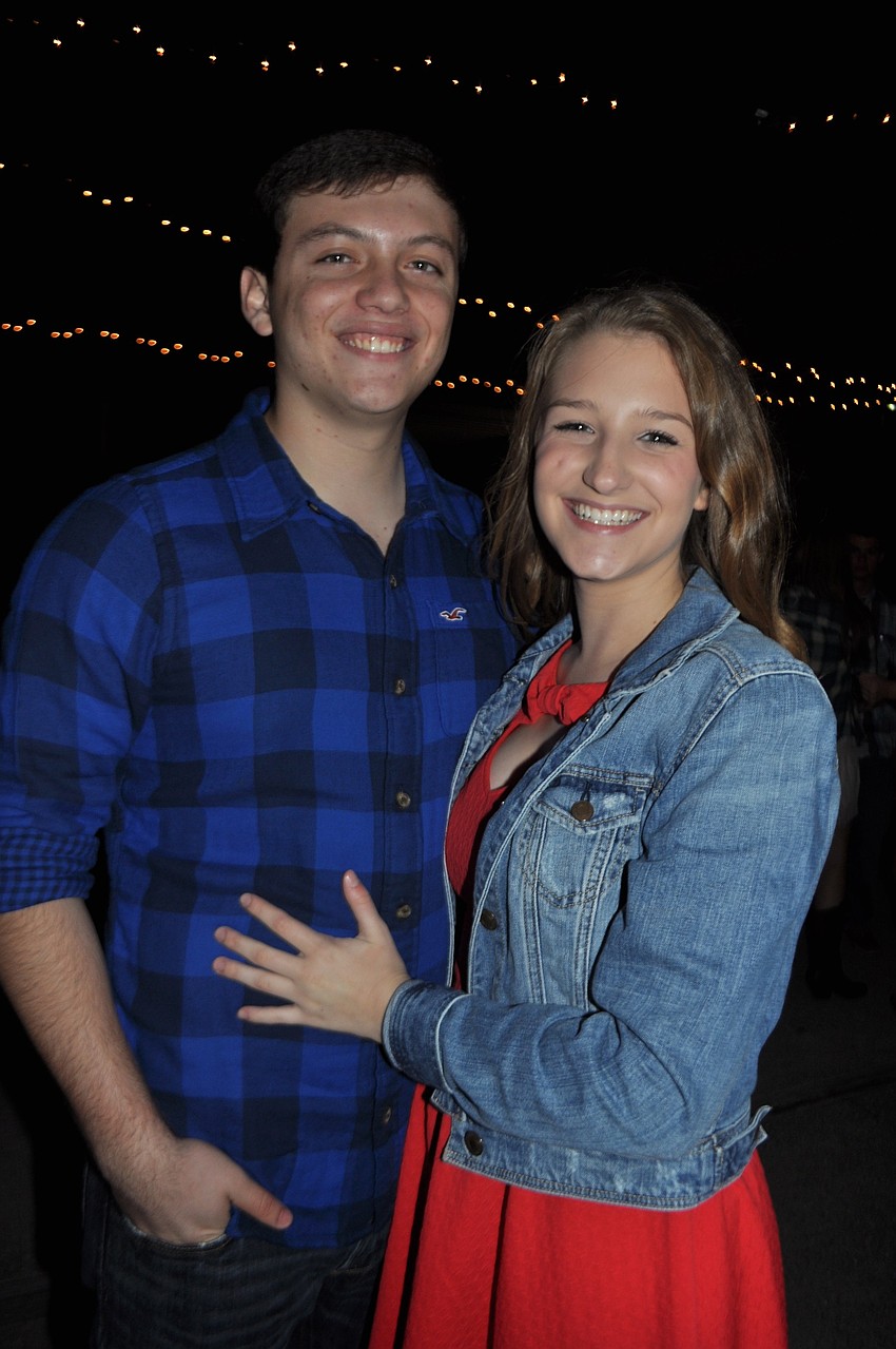 Anthony Montesinos enjoys time with his girlfriend, Amanda Kessler.