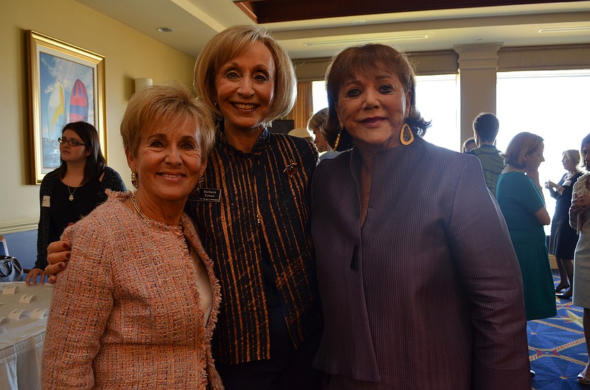 Bunny Skirbol, Barbara Simon and Helen Glaser