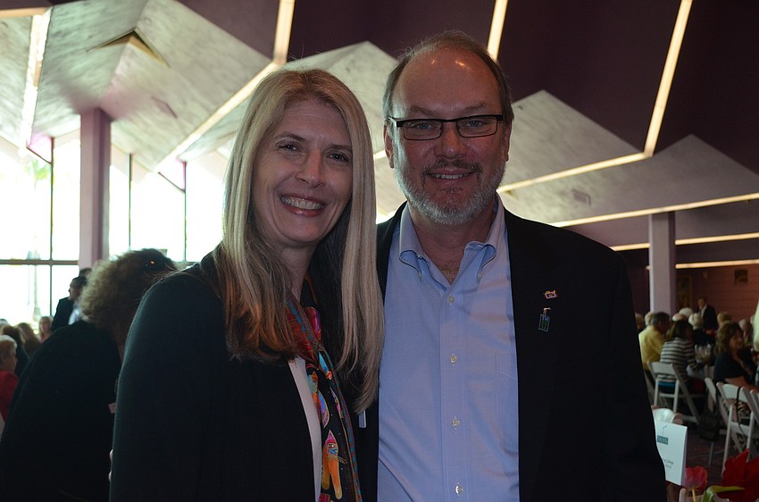 Susan Borozan, from Ringling College and Tom Koski