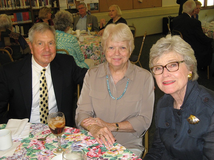 Submitted by Tom Thomas
All Angels By the Sea Episcopal Church. Donald and Carolyn Judd with Beverly Joutras at the church's Feb. 2 annual meeting and brunch.
