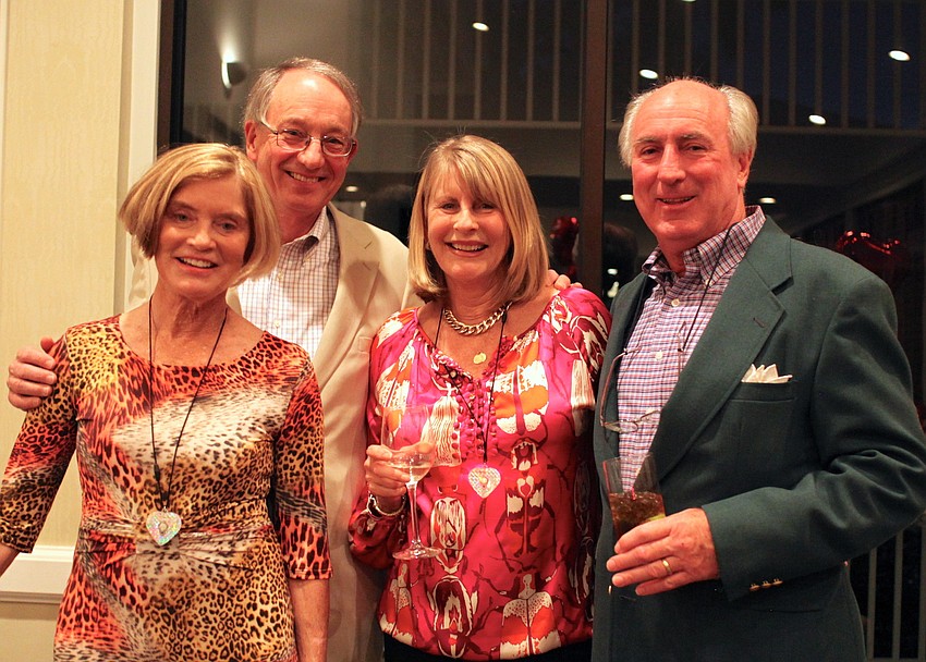 Mary Kirby and Tom Smith with Susan and Thom Coyne