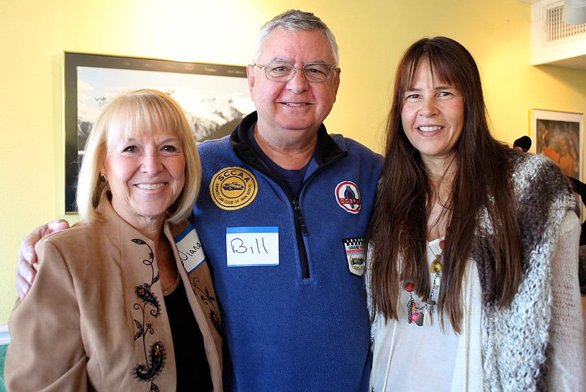Diana Corrigan, St. Armands Circle Association, Bill Carman, St. Armands Circle Association, and Sharon Juraszek, Tommy Bahama