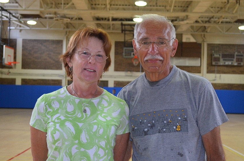 Margaret Abdou supported husband, James.