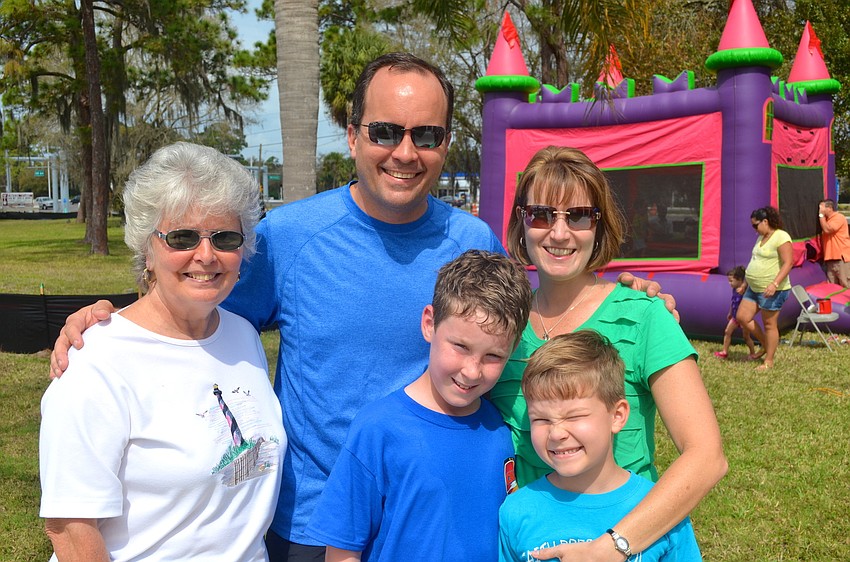The Hicks family â€” Gerri, Curt, Lisa, Grant, 7, and Ethan, 9.