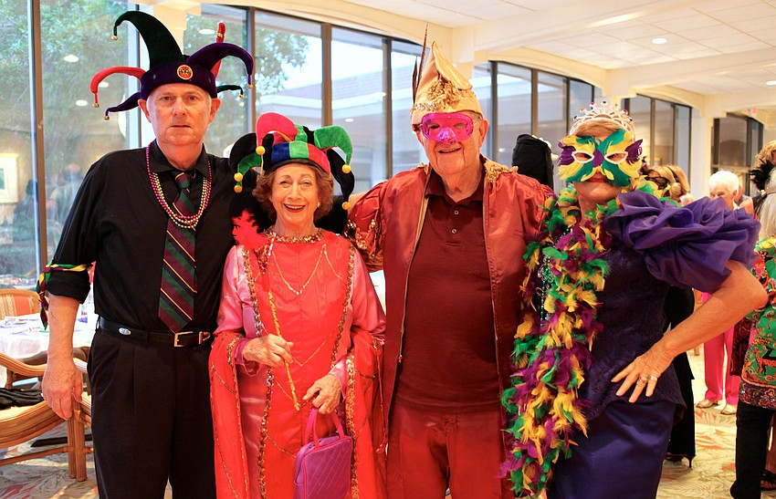 Ken Simpson, Florence Harr, Milt Harr and MaryAnn Simpson