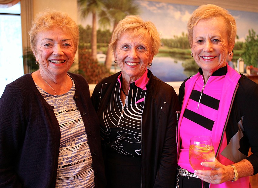 Anne Flinter, Carol Westwood and Barb Kiefer