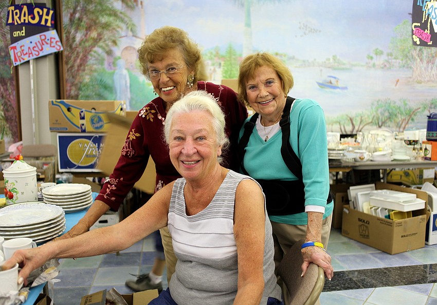 Anne Kelley, Esther Cook and Dee Tornillo