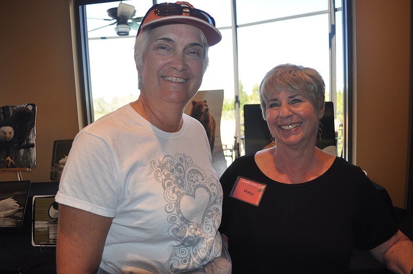 Jean Paddison with photographer Patsy Hall