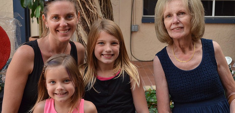 Tracy, Skye, Anna and Chris Gongas